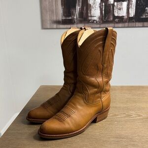 Tecovas the Jason Caramel Bovine Boots 9.5D